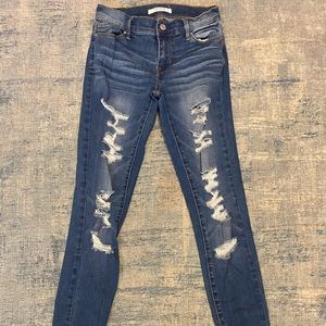Pacsun ripped skinny jeans